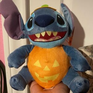 Disney Blue and Orange Stitch Stuffed Animal